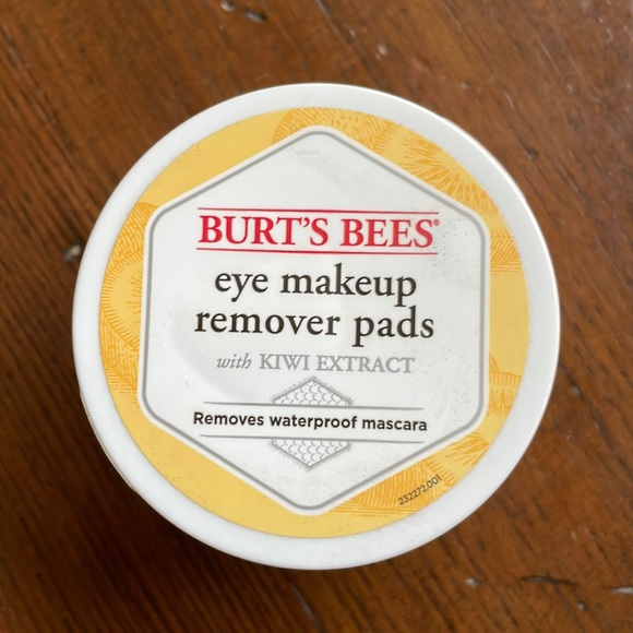 Burt's Bees Skincare Burts Bees Eye Makeup Remover Pads New And